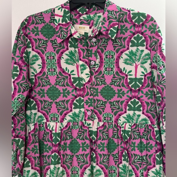 Bettina Tiered Shirt Dress by Maeve - Picture 6 of 7